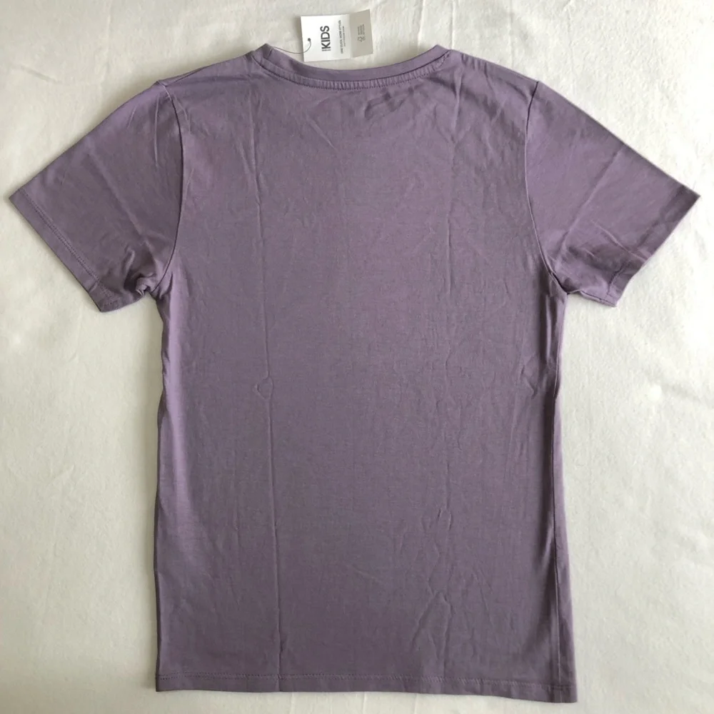 COTTON ON Kids Lavender Wild Child Printed T-shirt Size 9-10